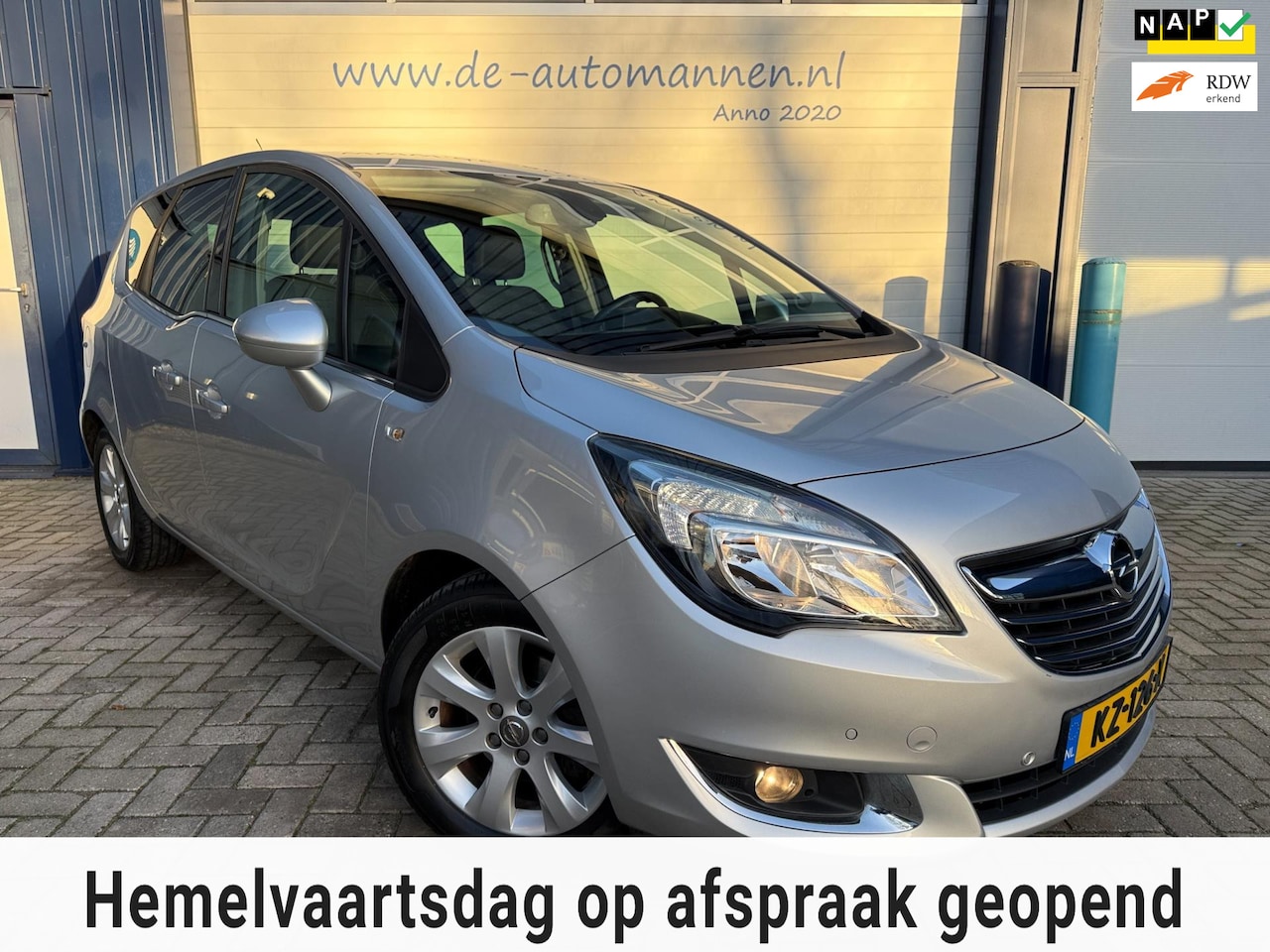 Opel Meriva - 1.4 Turbo 120pk Blitz / ECC / NAVI / CRUISE / PDC / 53.827km! - AutoWereld.nl