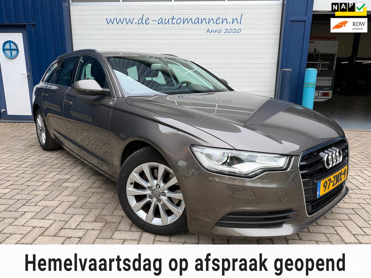 Audi A6 Avant - 2.0 TFSI 180pk automaat Business Edition / LEER / DAK / NAVI / ALL SEASON - AutoWereld.nl