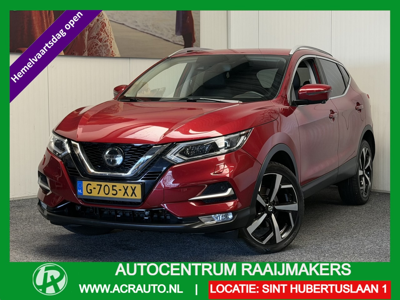 Nissan Qashqai - 1.3 DIG-T TEKNA 360 CAMERA NAVIGATIE CRUISE CONTROL CLIMATE CONTROL STOELVERWARMING BLUETO - AutoWereld.nl