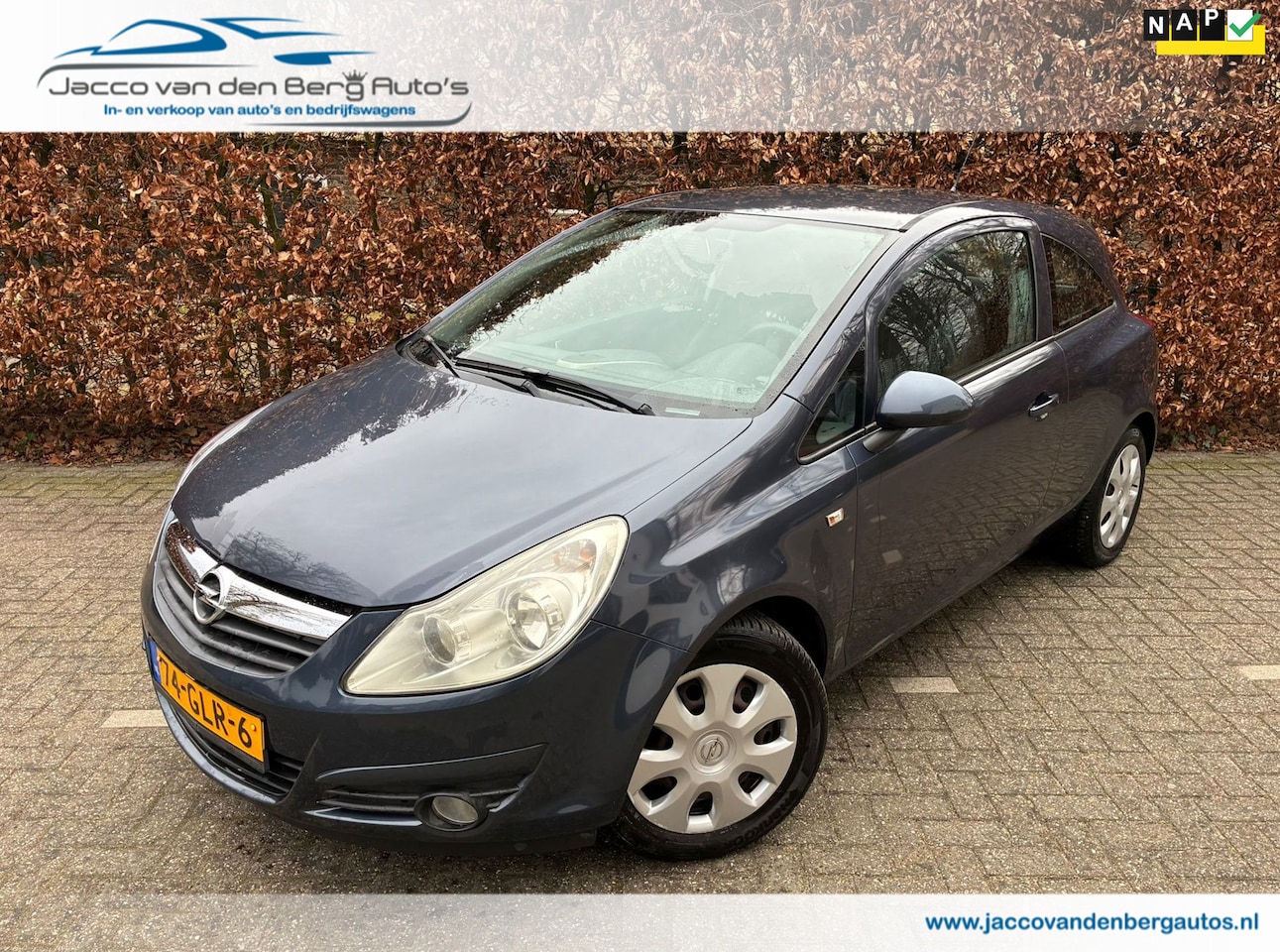 Opel Corsa - 1.2i 16V Enjoy I Airco I APK tot 1-27 - AutoWereld.nl