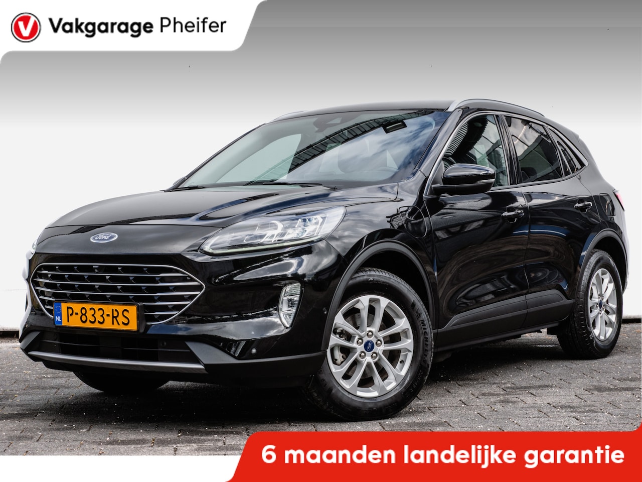 Ford Kuga - 2.5 PHEV Titanium X Trekhaak/ Stoel-stuurverwarming/ Camera/ Navigatie/ Carplay/ Blindspot - AutoWereld.nl