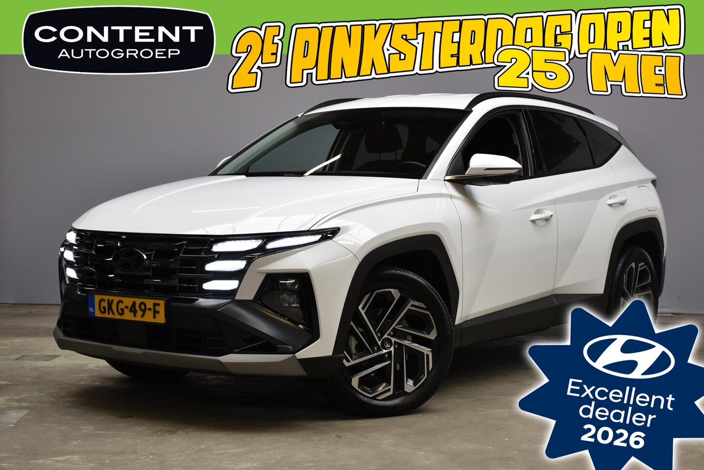 Hyundai Tucson - 1.6 T-GDi PHEV I Nieuw Model I Navi I Cruise I Clima - AutoWereld.nl