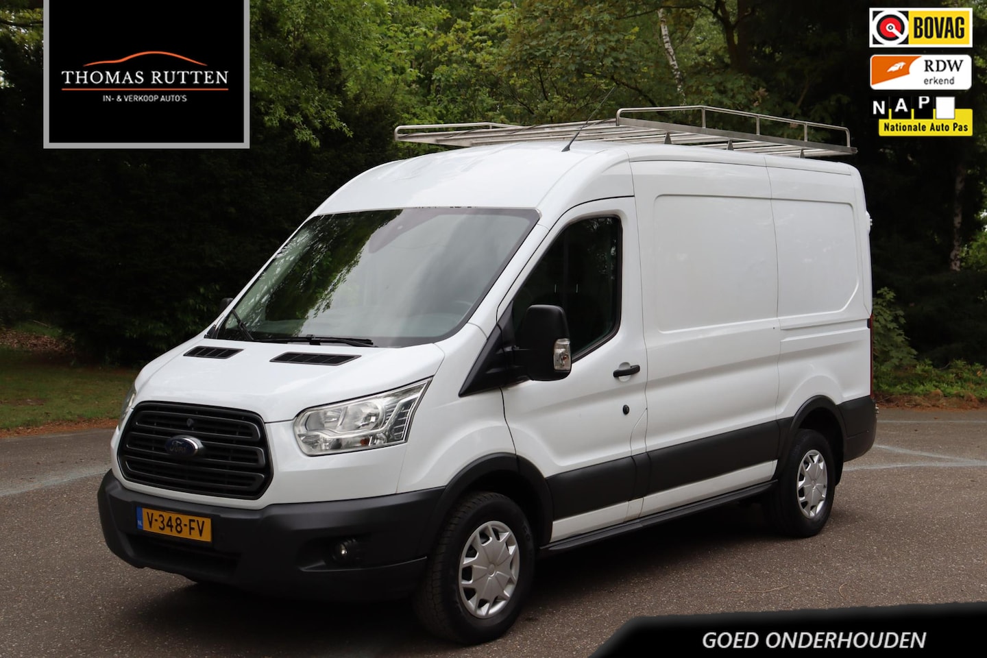 Ford Transit - 350 2.0 TDCI L2H2 Trend 2017 | Airco | Cruise Control | Navigatie | Trekhaak | Goed Onderh - AutoWereld.nl