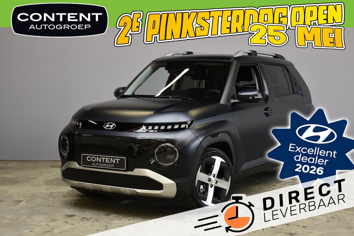Hyundai Inster - 49 kWh 115pk 4-zits Evolve I Inruilvoordeel ! - AutoWereld.nl