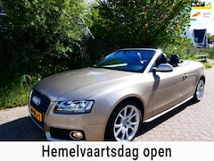 Audi A5 Cabriolet - 2.0 TFSI Quattro Pro Line S 211pk 2e eig. Automaat Leder