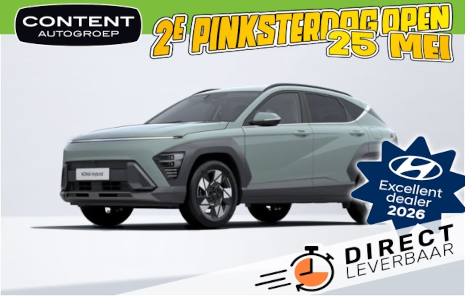 Hyundai Kona - 1.6i HEV DCT Comfort Smart MY26 I Inruil voordeel - AutoWereld.nl