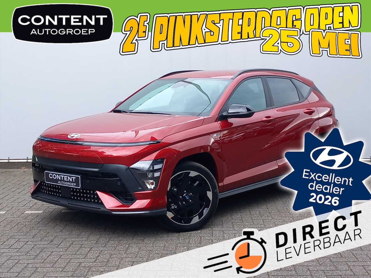 Hyundai Kona - 65,4 kWh 217pk N Line Business // Direct Leverbaar - AutoWereld.nl