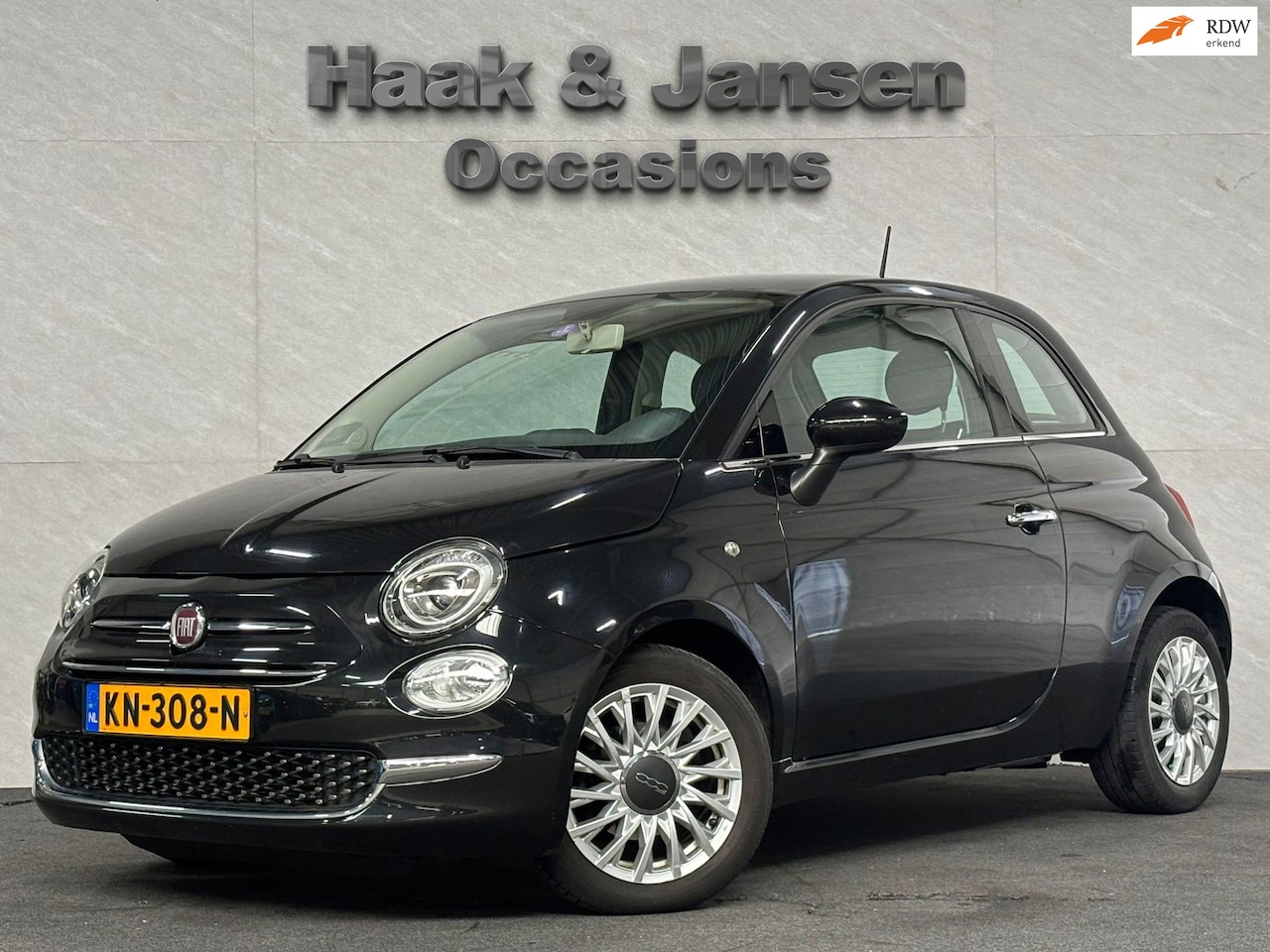 Fiat 500 - 0.9 TwinAir Rock Millionaire - Virtual - Pano - Airco - AutoWereld.nl