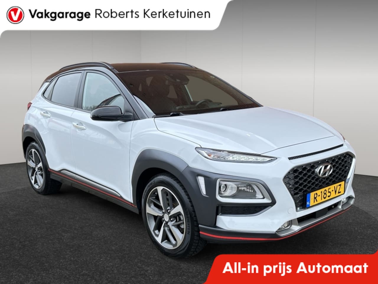 Hyundai Kona - 1.6 T-GDI Premium AWD Automaat Trekhaak Navigatie Camera - AutoWereld.nl