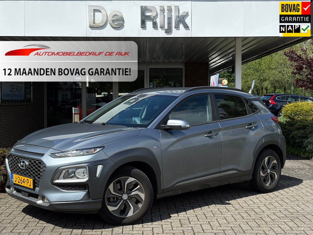 Hyundai Kona - 1.6 GDI HEV Fashion | Navi, Camera, Carplay/Android, Climate, Cruise, Afn. Trekhaak | 1e E - AutoWereld.nl