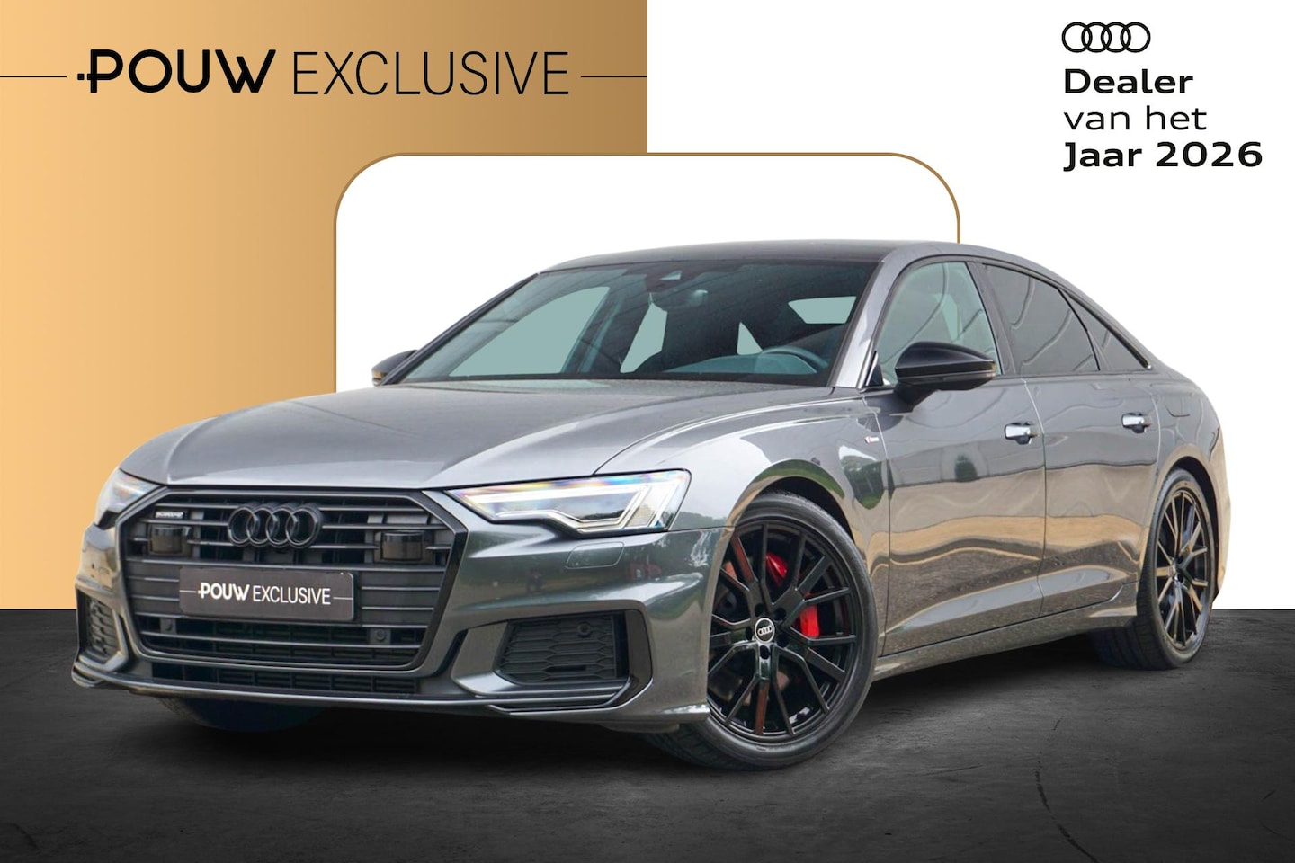 Audi A6 Limousine - 55 TFSIe 367pk PHEV Quattro Competition | Panoramadak | B&O | Elek. Sportstoel Plus | Stoe - AutoWereld.nl