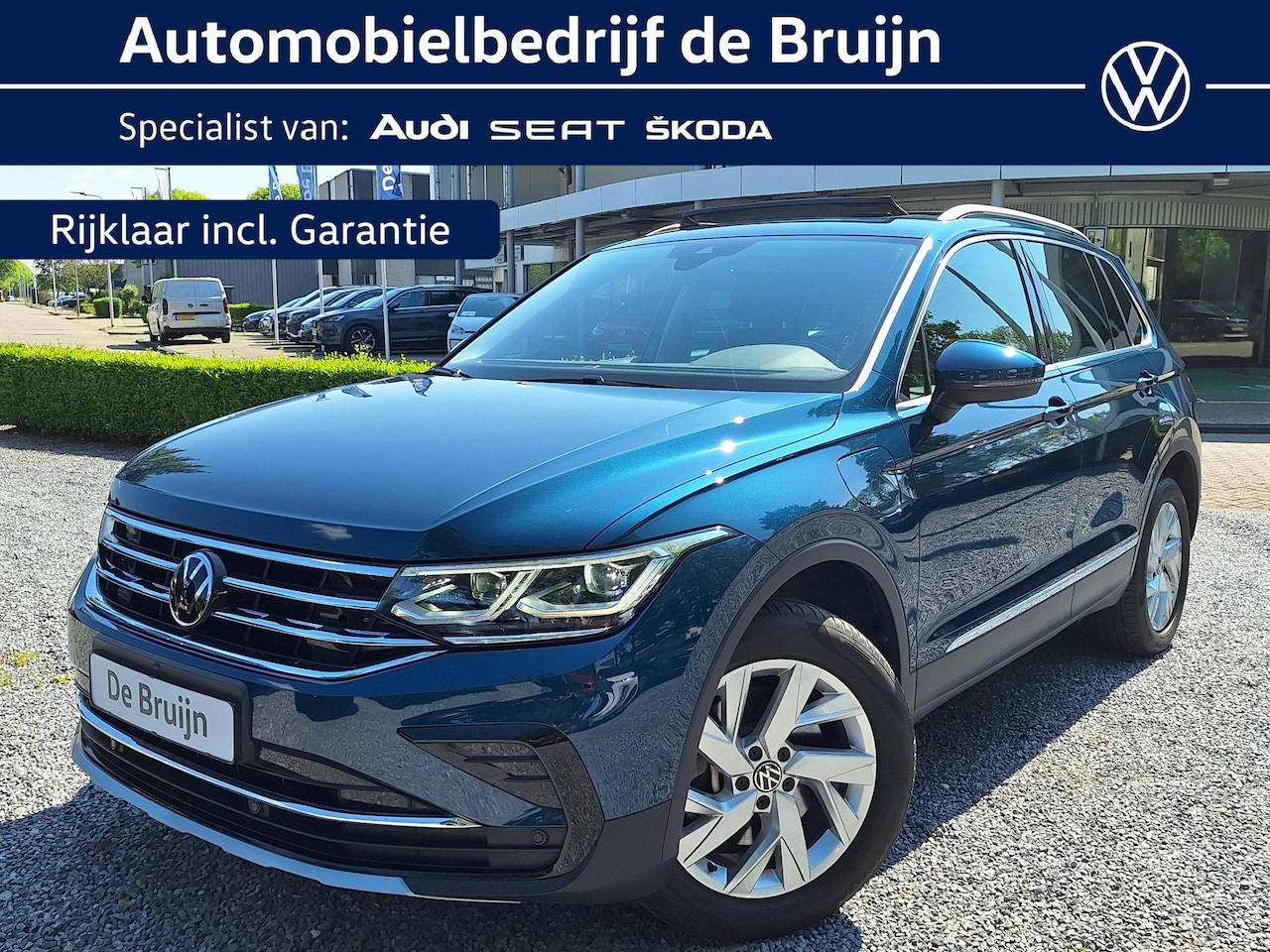 Volkswagen Tiguan - Hybrid 245pk Elegance (Pano,Virtual,IQ,360 Camera) - AutoWereld.nl