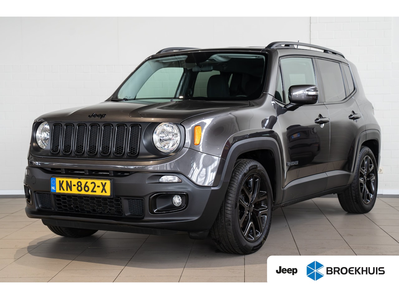 Jeep Renegade - 1.6 E-Torq Black Line | Trekhaak | Navigatie | Parkeersensoren | Cruise Controle | Airco | - AutoWereld.nl