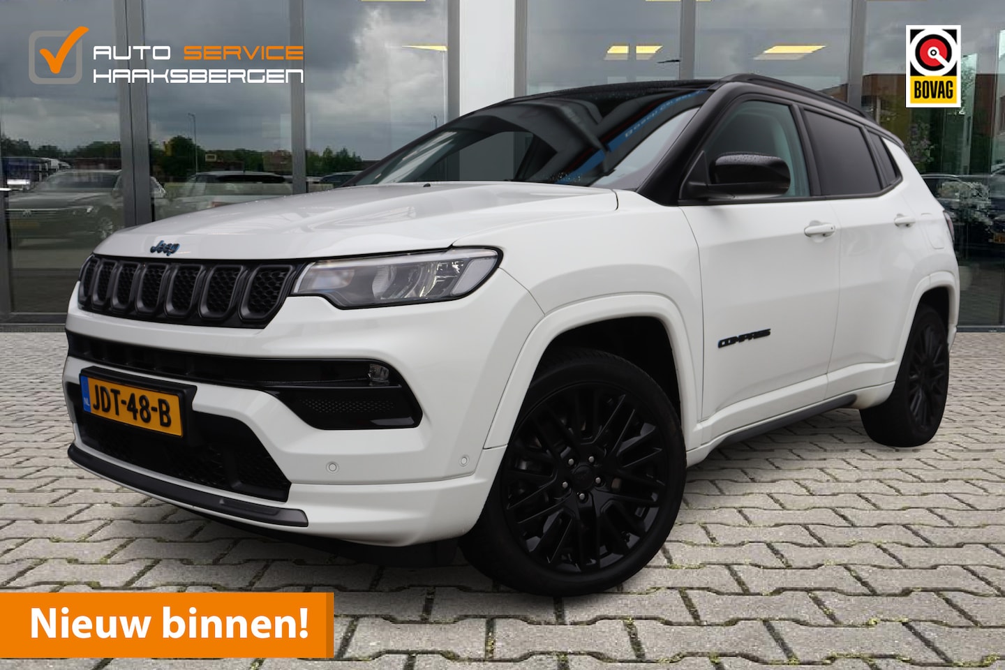 Jeep Compass - 4xe 240 Plug-in Hybrid Electric S | ACC | Camera | Leder | - AutoWereld.nl