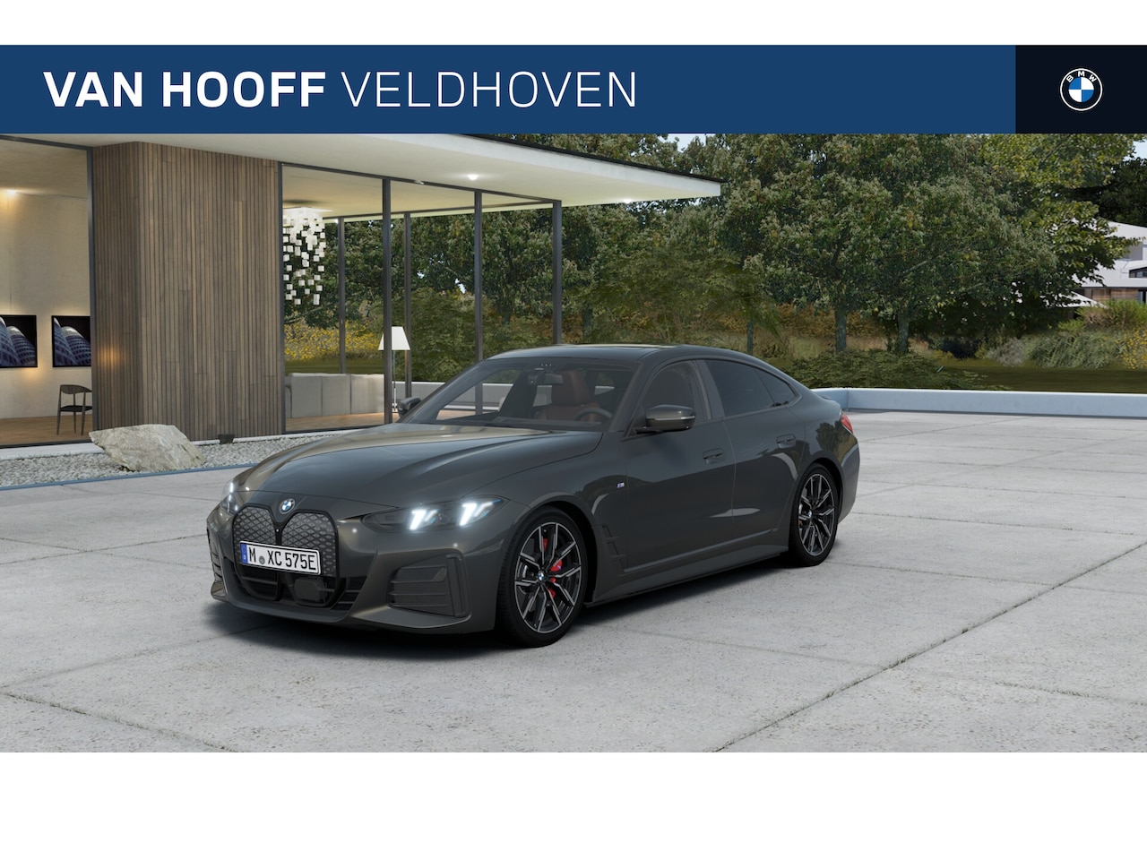 BMW i4 - eDrive40 M Sport / Schuif-kanteldak / Trekhaak / M Adaptief onderstel / Parking Assistant - AutoWereld.nl