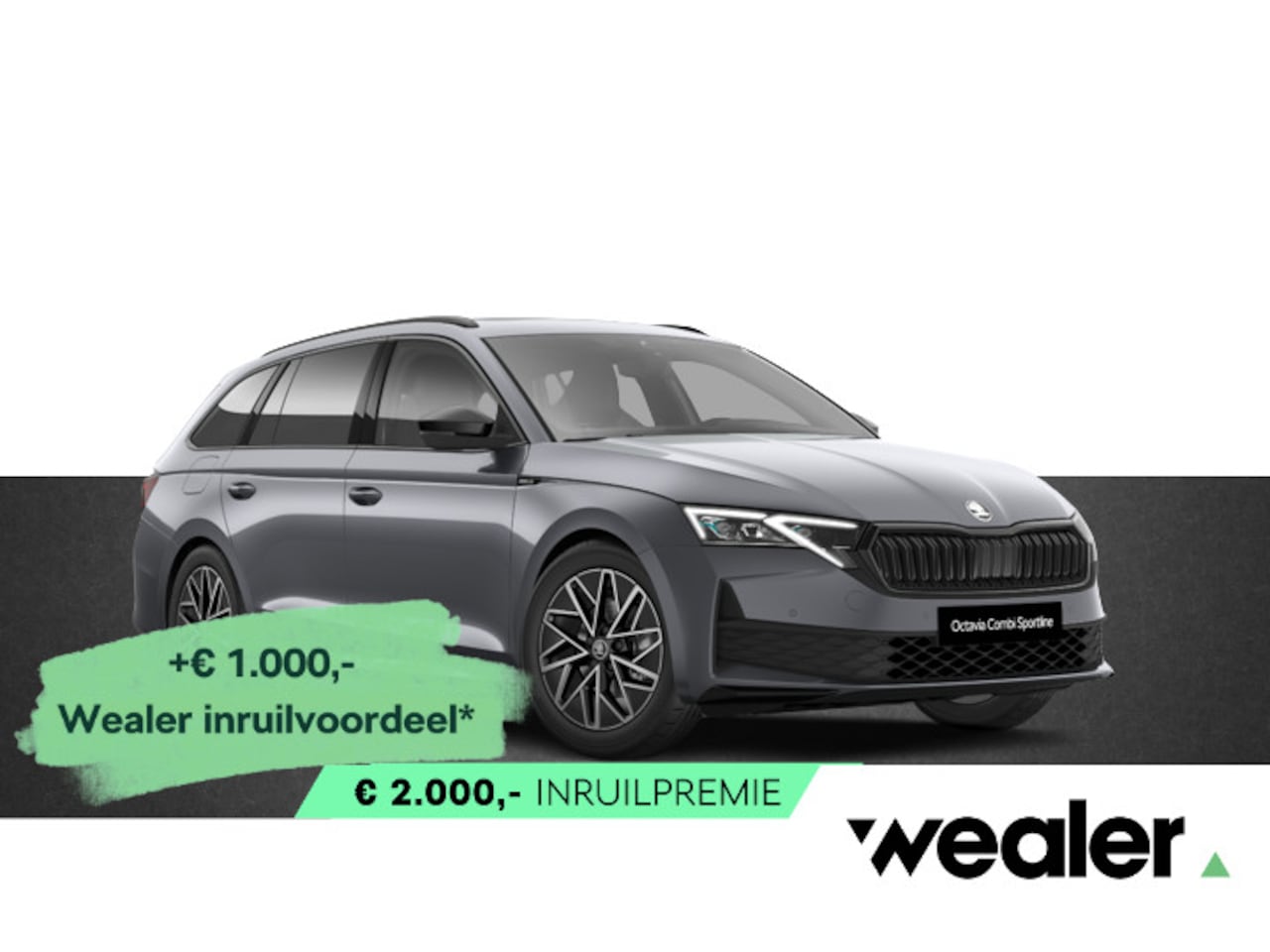 Skoda Octavia Combi - Sportline Business 1.5 TSI 150 PK DSG | Automaat | Trekhaak | Panoramadak | Winterpakket | - AutoWereld.nl