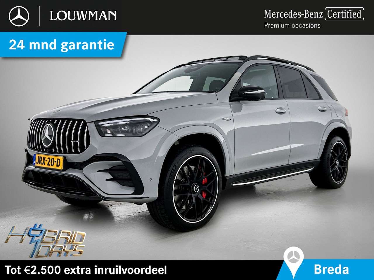 Mercedes-Benz AMG GLE - Mercedes-AMG 53 Hybrid 4MATIC+ Premium Plus | Trekhaak | Airmatic | Panoramadak | Burmeste - AutoWereld.nl