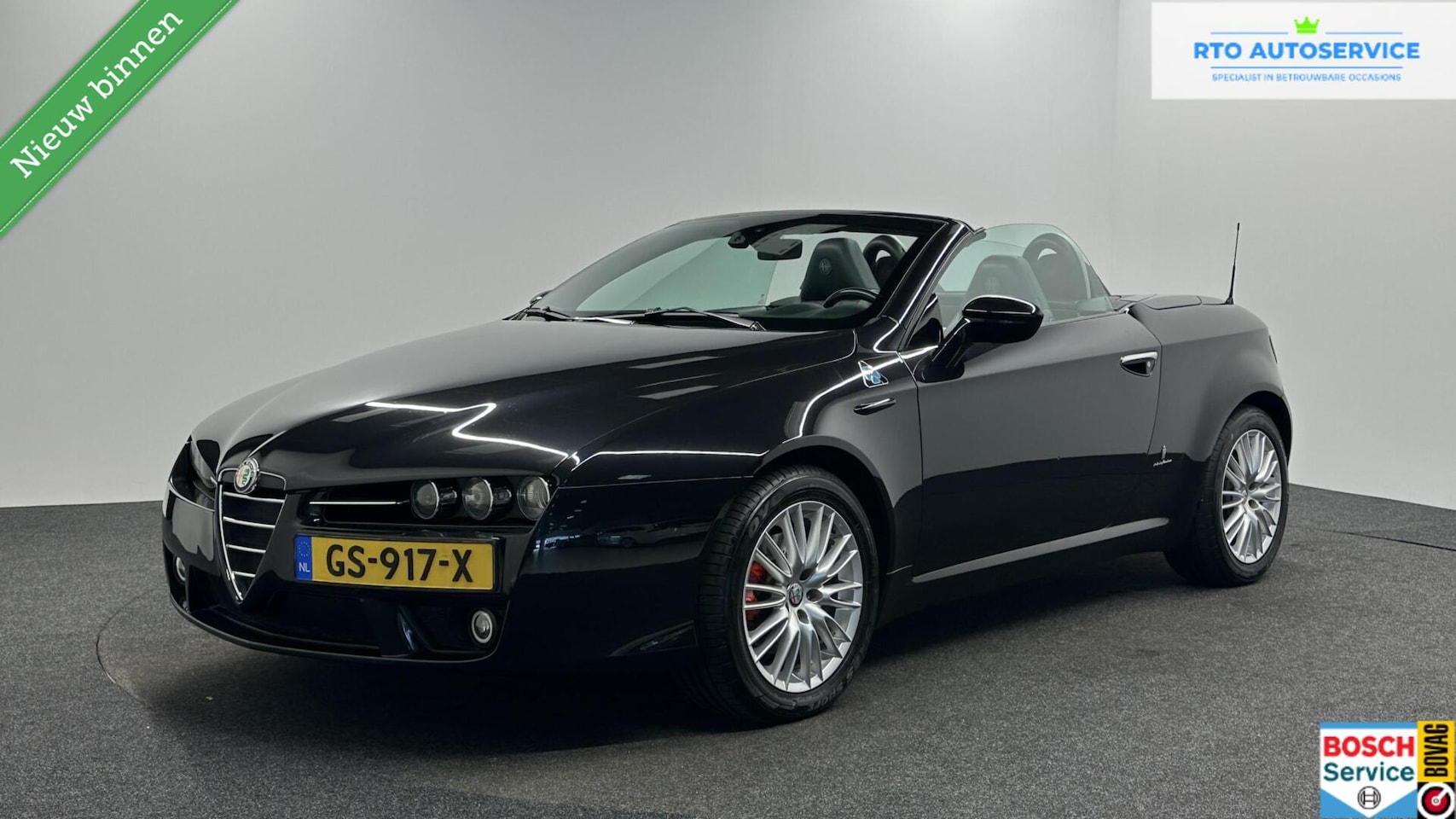 Alfa Romeo Spider - 2.2 JTS CARPLAY NAVI LEER LM CRUISE ECC STOELVERWARMING. - AutoWereld.nl