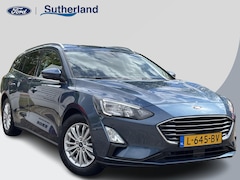 Ford Focus Wagon - 1.0 EcoBoost Hybrid Titanium X Business | 31250 KM origineel NL | Trekhaak | Navigatie | S