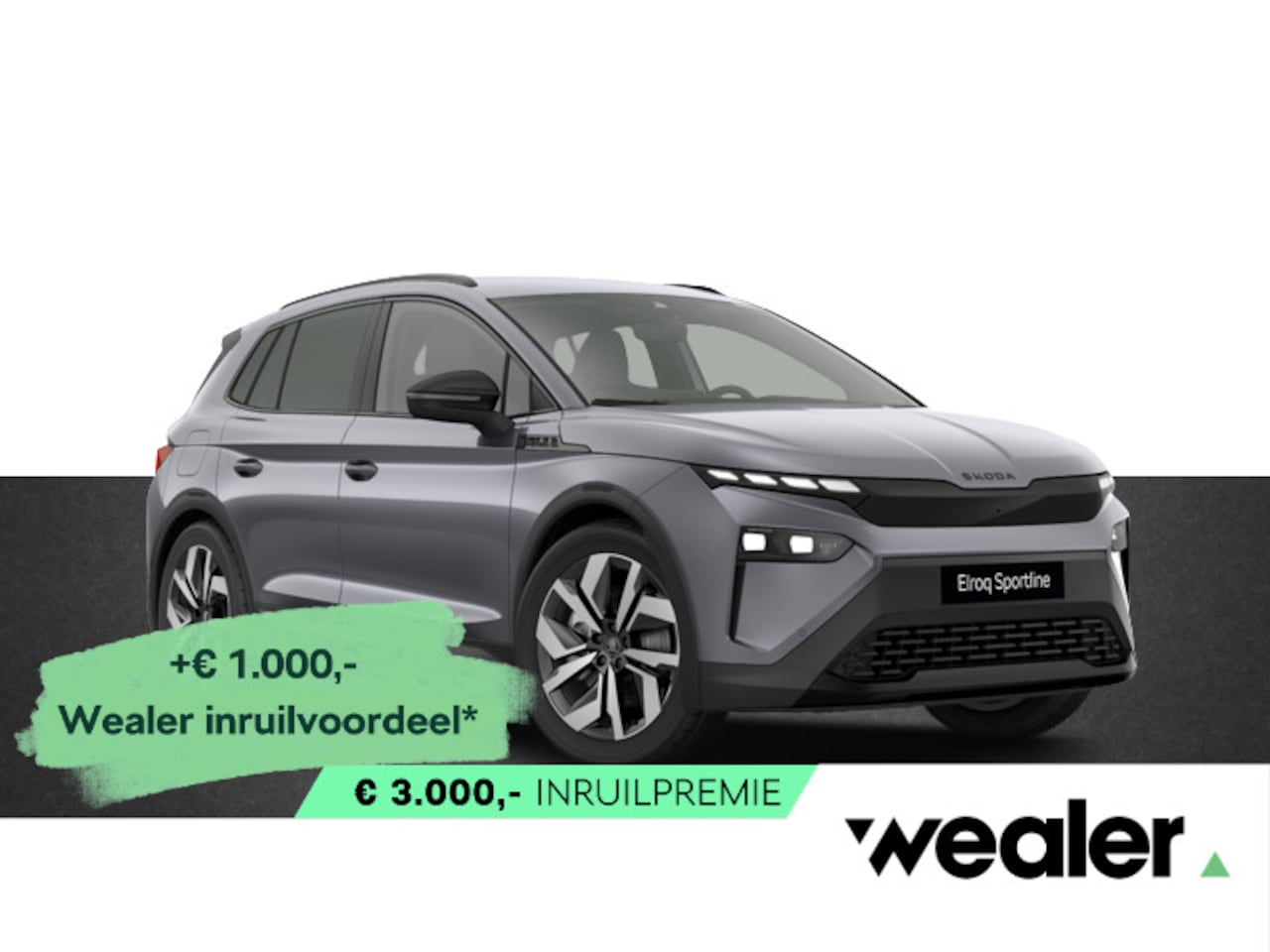 Skoda Elroq - 85 Sportline 286 PK | Business Upgrade Maxx | Winterpakket | Warmtepomp| - AutoWereld.nl