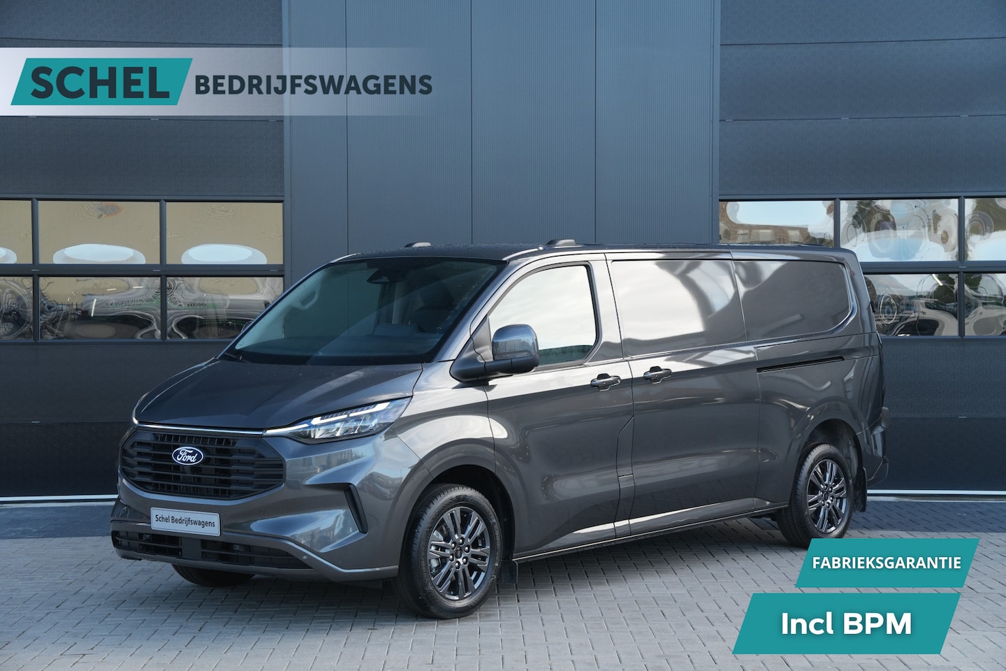 Ford Transit Custom - 320 2.0 TDCI L2H1 Limited 170pk - 1+1 Stoel - 2x Schuif - ACC - Keyless - Stoel/Stuurverwa - AutoWereld.nl