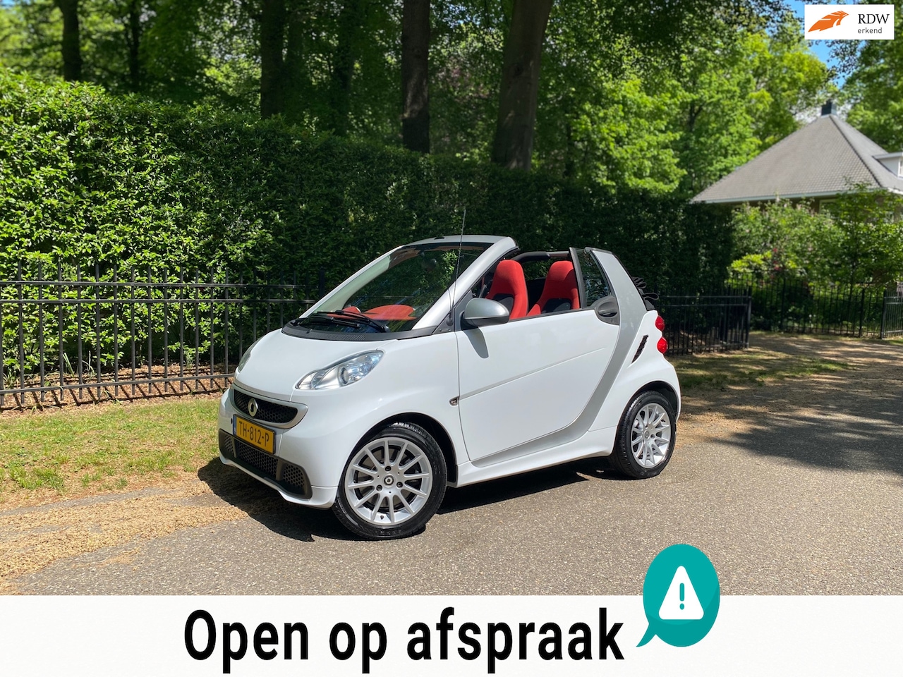 Smart Fortwo cabrio - Automaat, Airco, Nieuwe APK!! - AutoWereld.nl