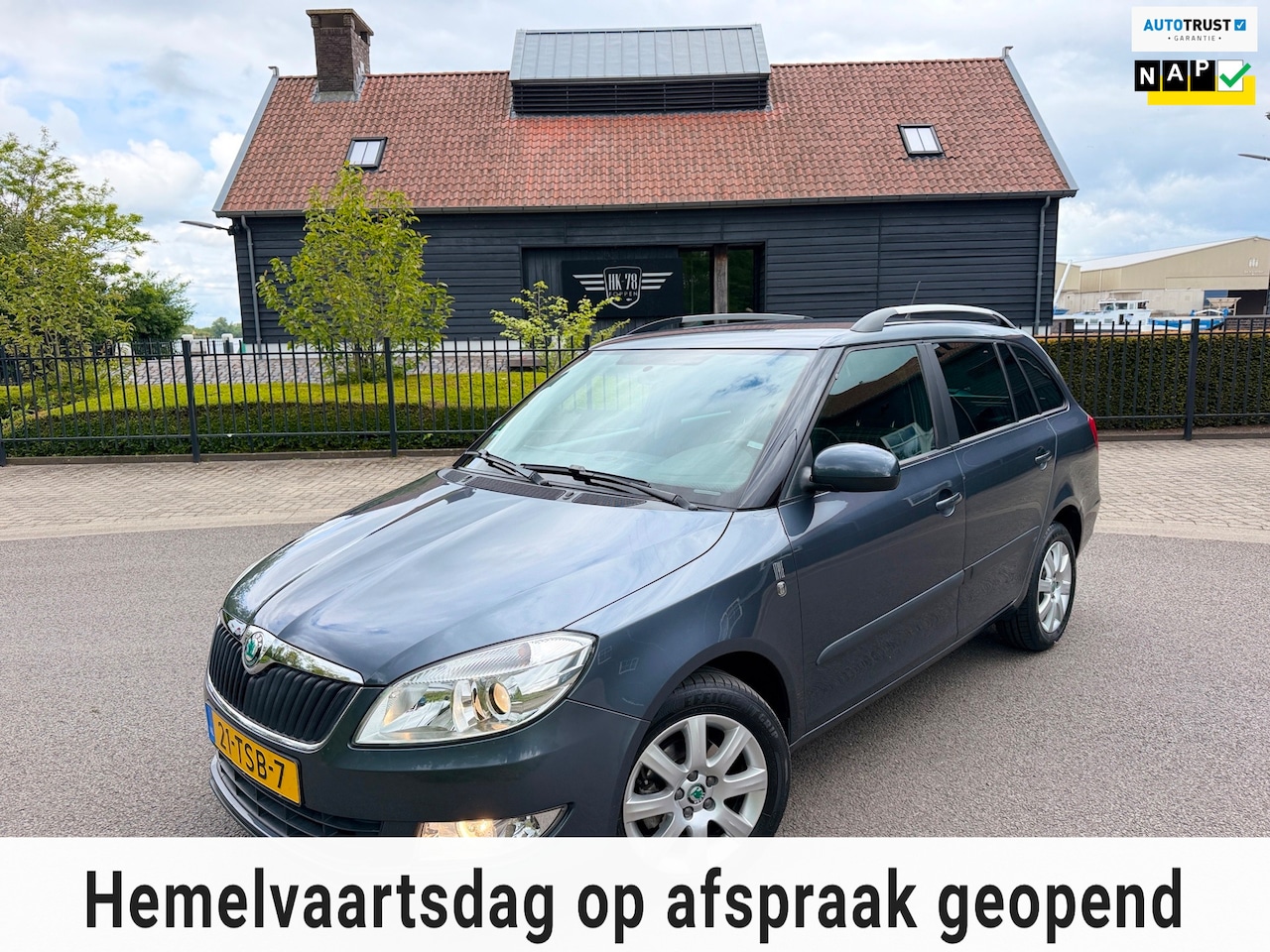 Skoda Fabia Combi - 1.2 TSI STYLE AIRCO CR.CONR TREKHAAK - AutoWereld.nl