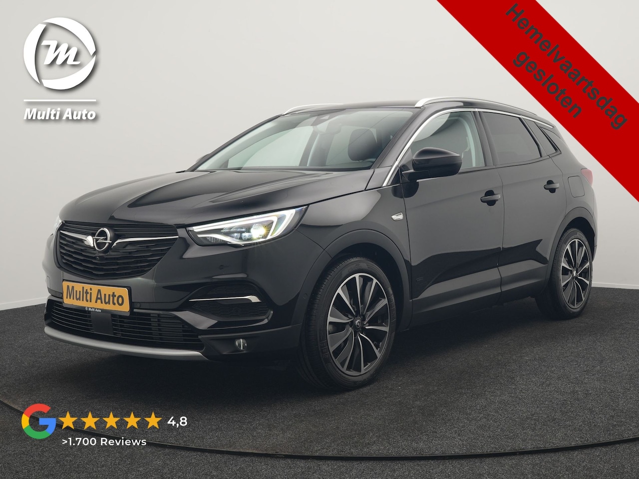 Opel Grandland X - 1.6 Turbo 4x4 Ultimate PHEV 300pk Dealer O.H. | 360 Camera | Cruise Control | Lederen Spor - AutoWereld.nl