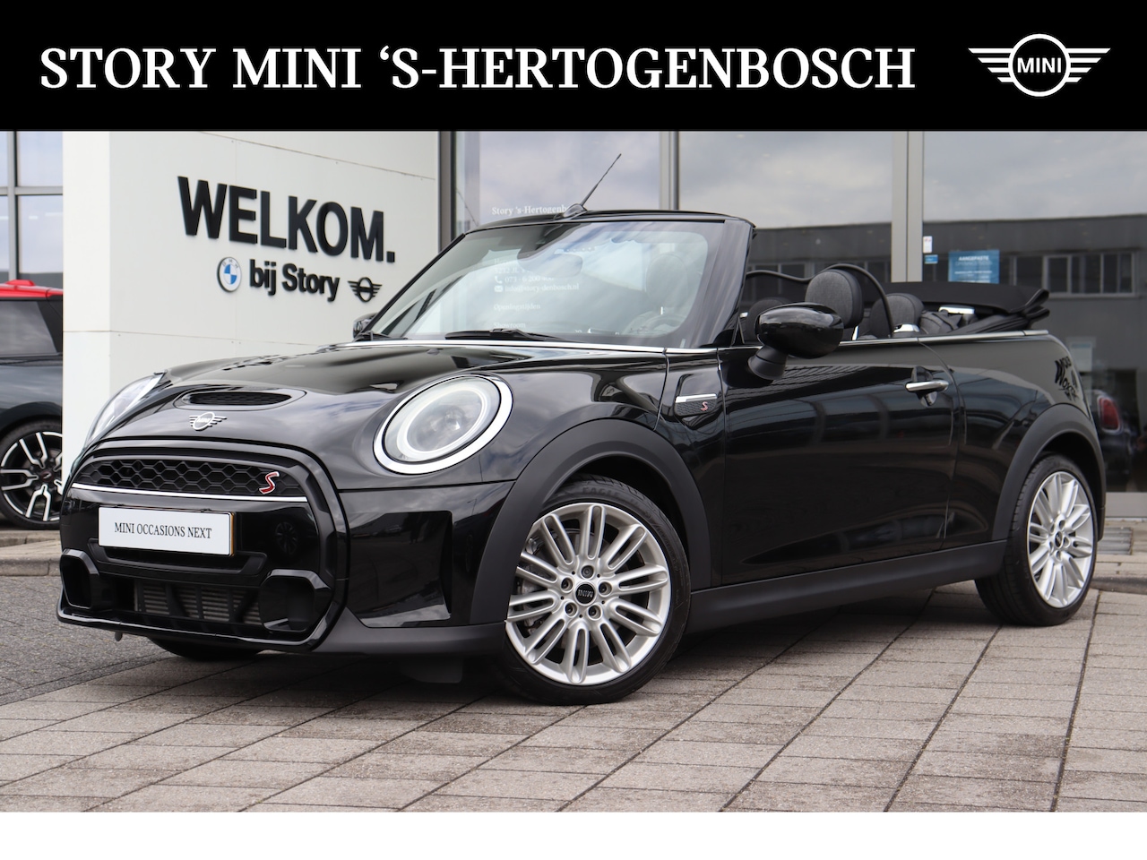 MINI Cabrio - Cooper S Classic Automaat / Sportstoelen / Achteruitrijcamera / Cruise Control / LED / Amb - AutoWereld.nl