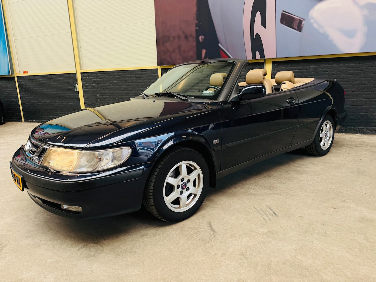 Saab 9-3 Cabrio - 2.0 Turbo S Luxury Aut|zeldzaam mooi| Orig. NL auto| - AutoWereld.nl
