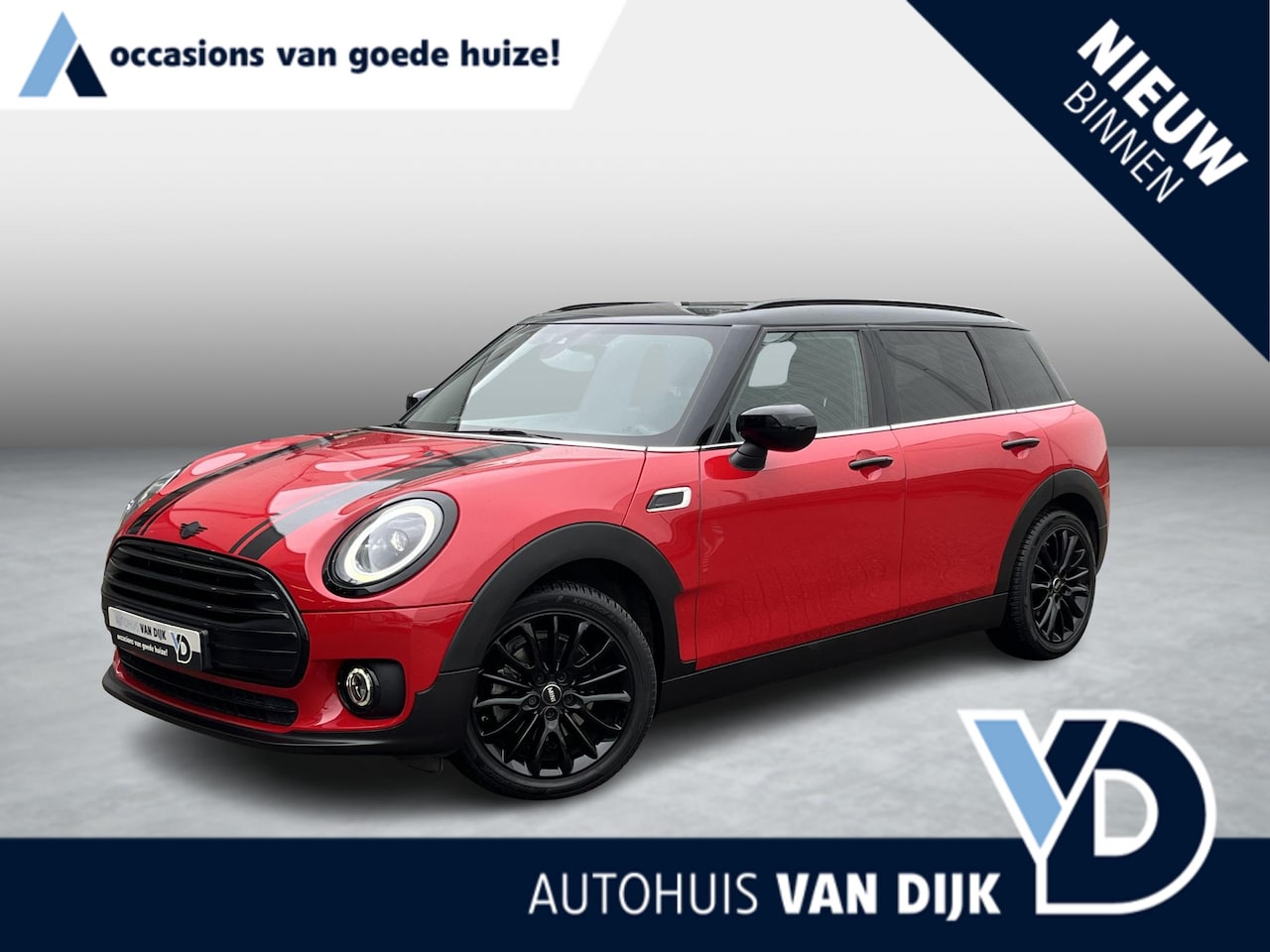 MINI Clubman - Mini 1.5 Cooper Classic | NL Auto/1e Eig./Voll.Historie/Navi/Camera/Clima/Cruise/Stoelverw - AutoWereld.nl