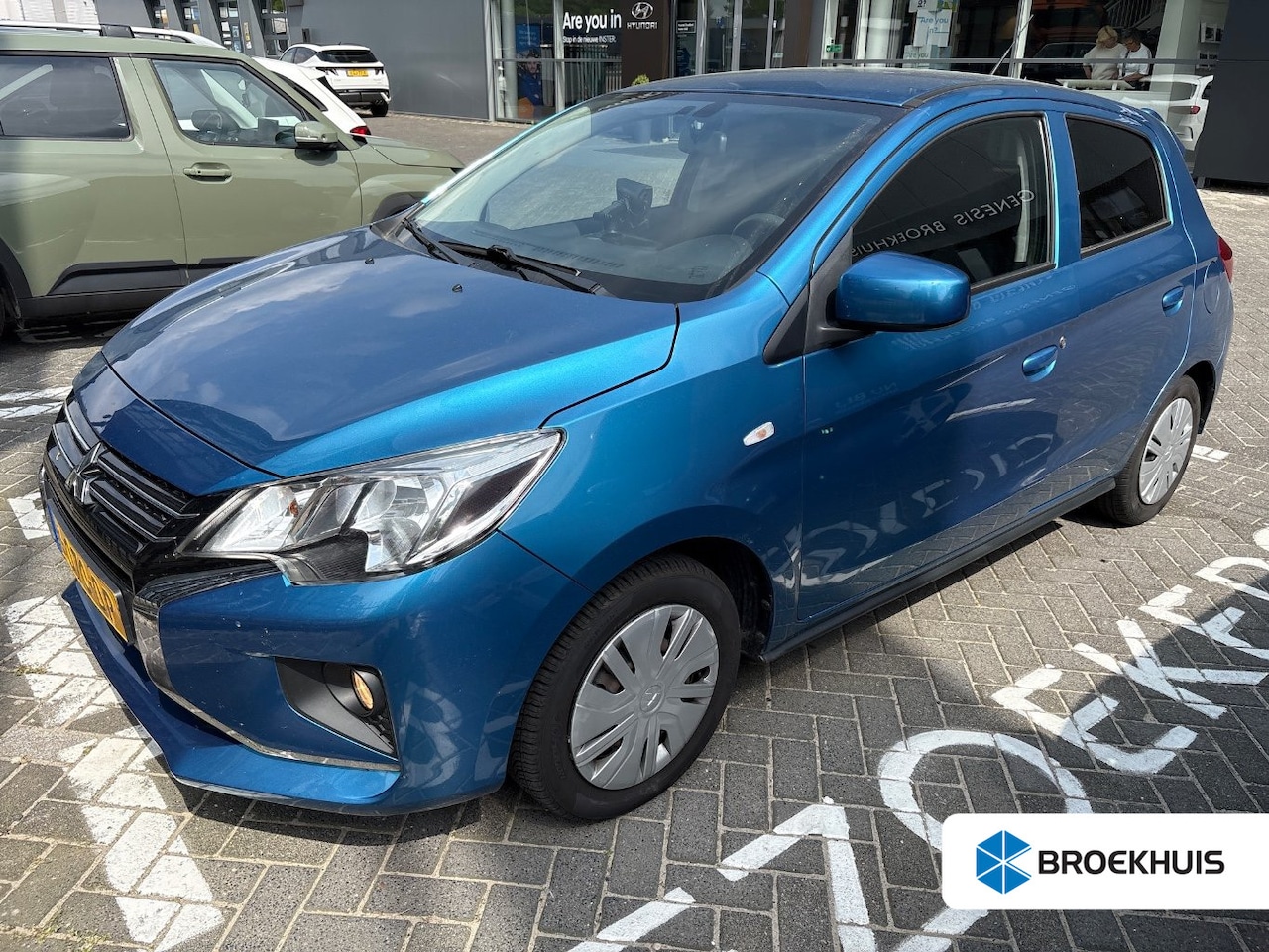 Mitsubishi Space Star - 1.0 70pk Cool+ | Airco | Boordcomputer | Elektrische ramen | Elektrische spiegels | Centra - AutoWereld.nl