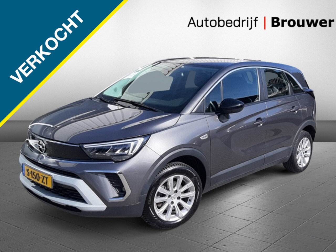 Opel Crossland - 1.2 Turbo Elegance Automaat Navigatie/Parkeersensoren/Camera - AutoWereld.nl