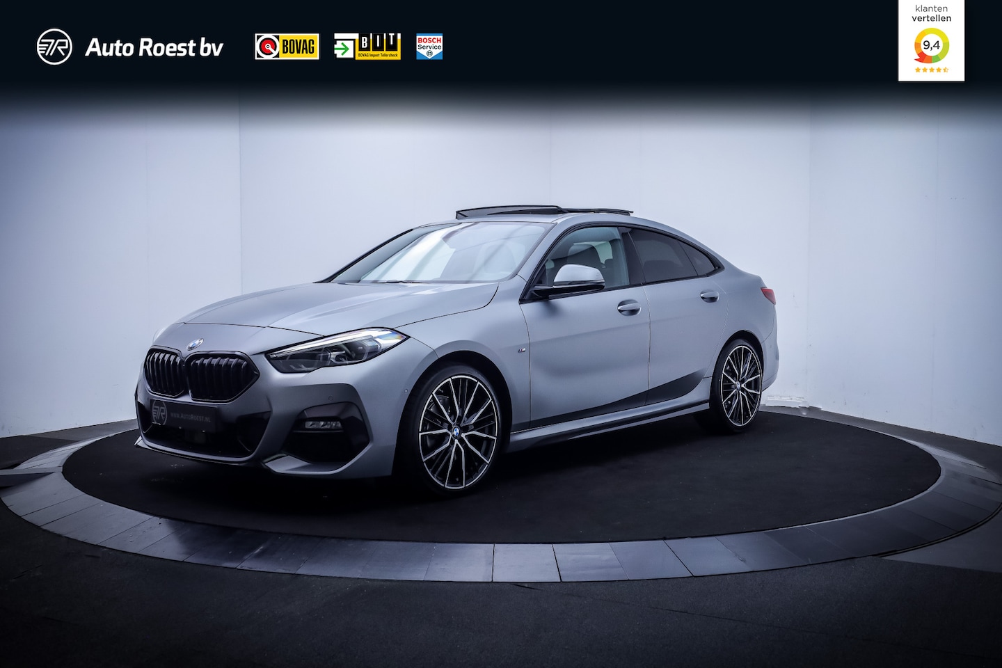 BMW 2-serie Gran Coupé - 218iA M-SPORT PANO | HARMAN KARDON | HEAD UP | STUUR+STOELVERW | CAMERA | BLINDSPOT | KEYL - AutoWereld.nl