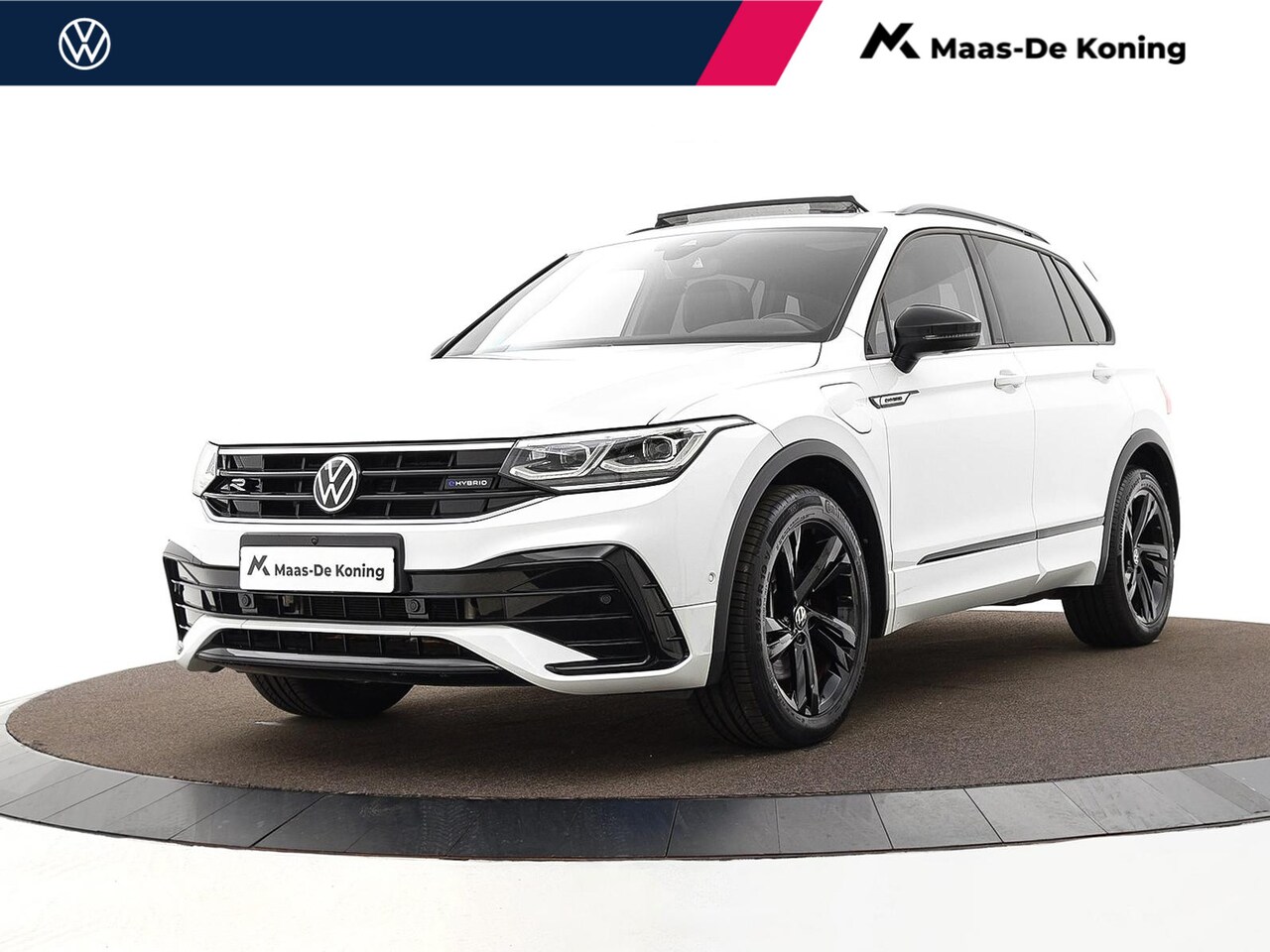 Volkswagen Tiguan - 1.4 TSI 245pk DSG eHybrid R-Line Business · SOH 92,8% · Panoramadak · Leder · 360 Camera · - AutoWereld.nl
