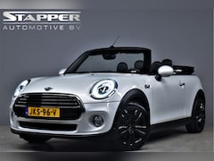 MINI Cabrio - 1.5 136pk Cooper Chili Carplay/Navi/Led/H.Leer/Climate/Stoelverw./Lmv17"