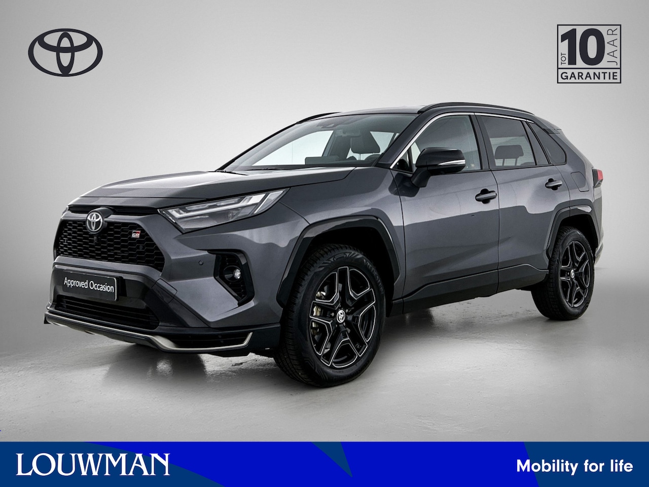 Toyota RAV4 - 2.5 Plug-in Hybrid AWD GR SPORT | Navigatie | BLS | PDC | Stuur-Stoelverwarming | - AutoWereld.nl