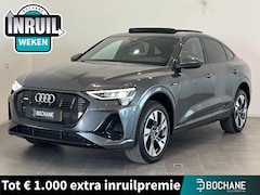 Audi e-tron Sportback - 55 Quattro S Edition 95 kWh | 92, 8% SOH | Panoramadak | Achteruitrijcamera
