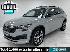 Skoda Kodiaq - 1.5 TSI Sportline Business | PANORAMADAK | WEGKLAPBARE TREKHAAK | LEDEREN BEKLEDING