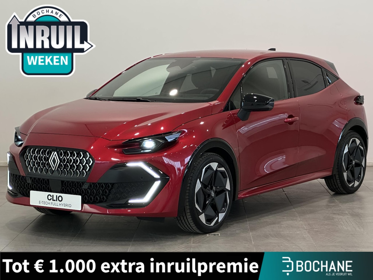 Renault Clio - 1.8 Hybrid 160 Techno | Resevewiel | Pack Première | Van: € 32.423,- nu rijklaar voor: € 3 - AutoWereld.nl
