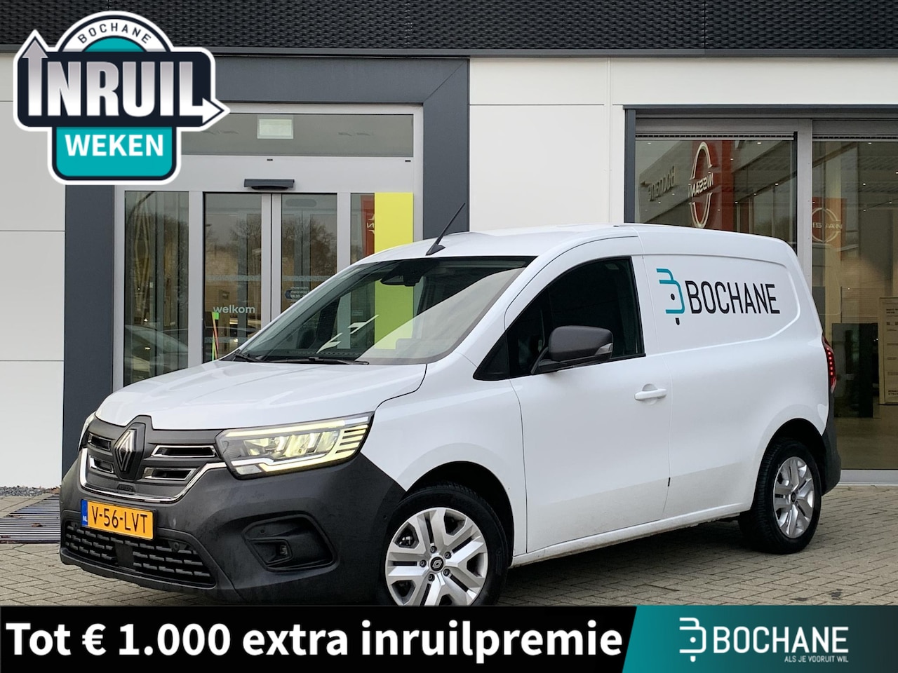 Renault Kangoo E-Tech - Advance L1 Open Sesame 44 kWh | Stoelverwarming | Achteruitrijcamera | Vierseizoensbanden - AutoWereld.nl