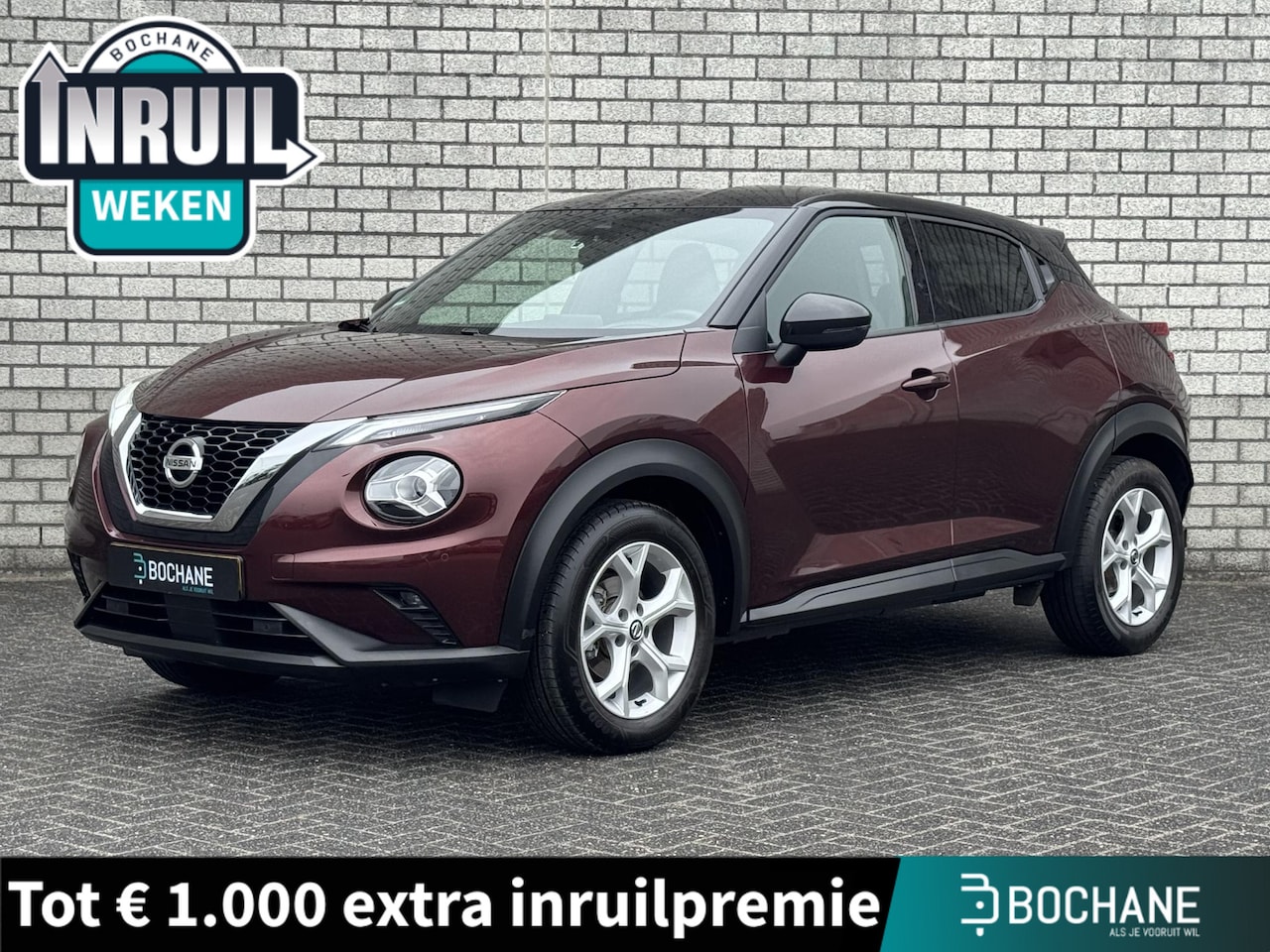 Nissan Juke - 1.0 DIG-T N-Connecta | Stoelverwarming | Navigatie | Achteruitrijcamera | Climate Control - AutoWereld.nl