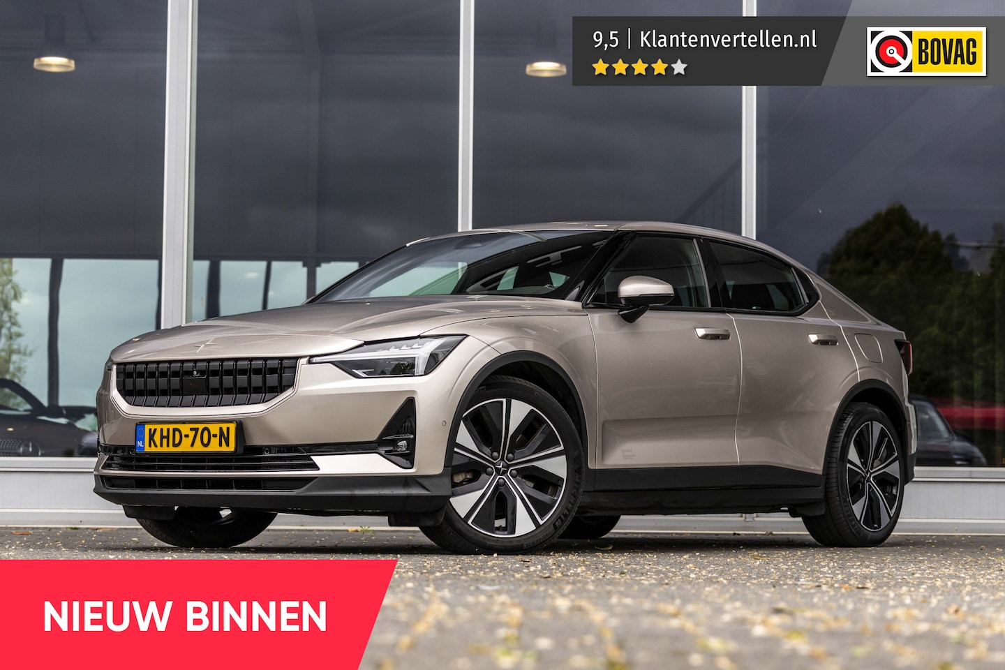 Polestar 2 - Long Range Single Motor 78 kWh SOH 99% | 360° Camera - AutoWereld.nl