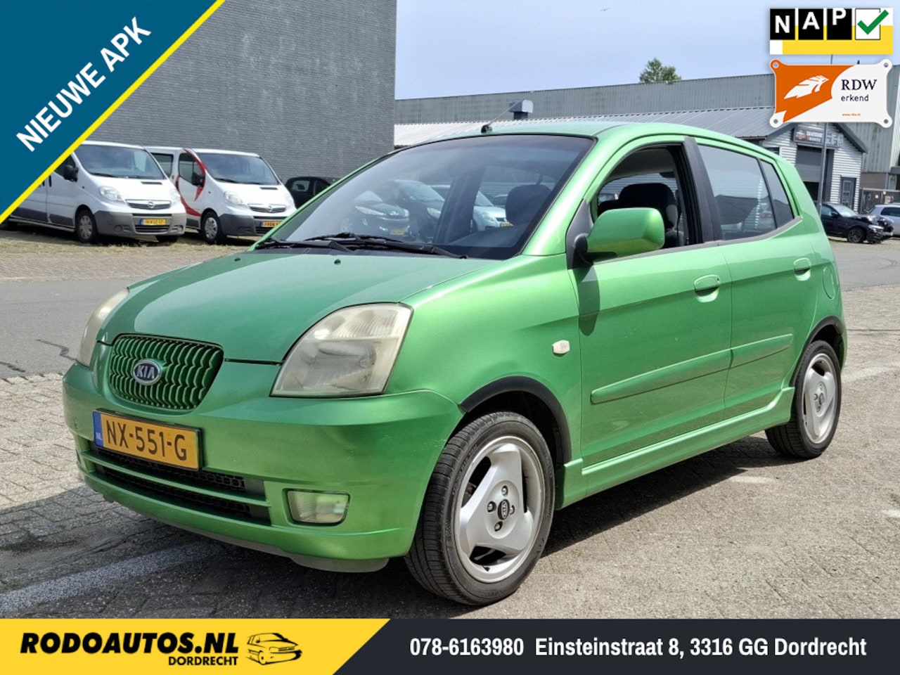 Kia Picanto - 1.1 EX Sport 5-Deurs Airco APK 05-27 ✅ - AutoWereld.nl