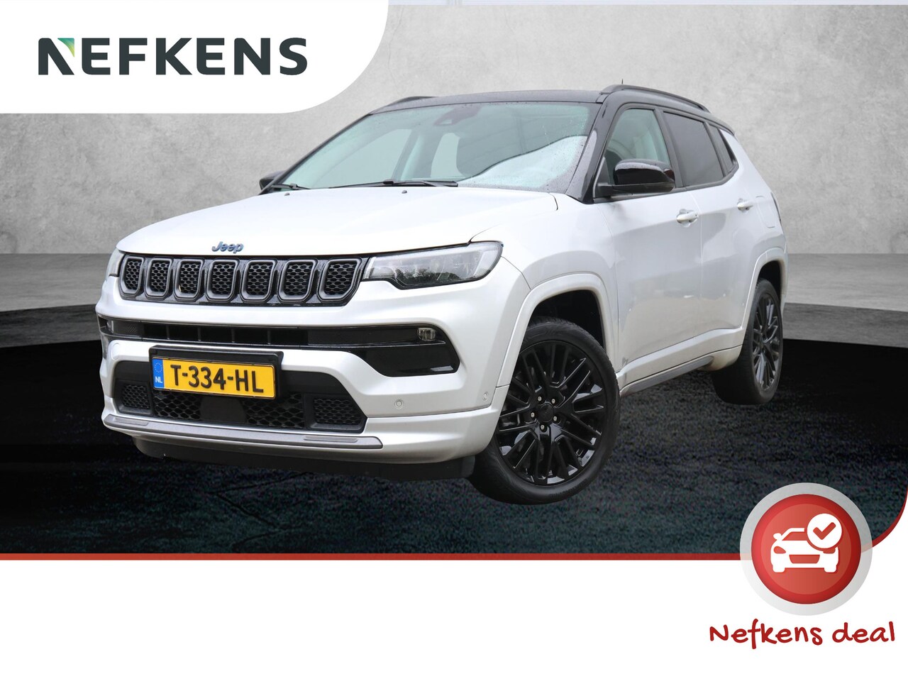 Jeep Compass - 4xe 240 Plug-in Hybrid Electric S | Schuifdak | Navigatie | Camera | Stoelverwarming - AutoWereld.nl