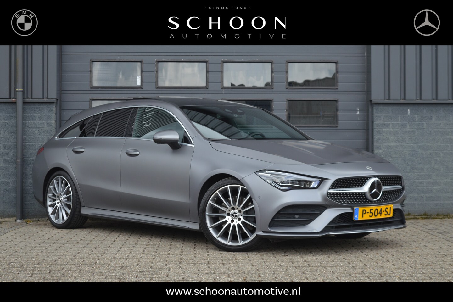 Mercedes-Benz CLA-klasse Shooting Brake - 200 AMG Line | PANO | ACC | 360 CAM | HUD | SFEERVERLICHTING | TREKHAAK | - AutoWereld.nl