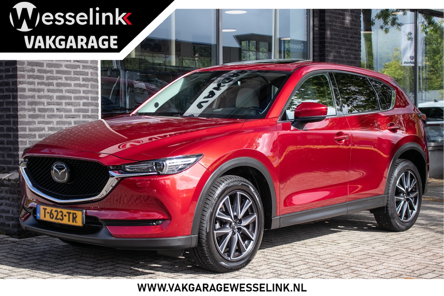 Mazda CX-5 - 2.2d SkyActiv-D 175 GT-M 4WD | trekhaak | schuif- k dak - AutoWereld.nl