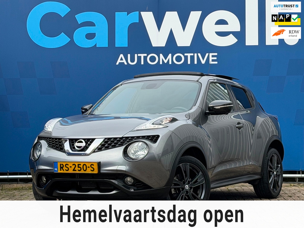 Nissan Juke - 1.2 DIG-T S/S Premium Edition|2e Eigenaar|STLvw|Navi|Pano|Leder|Camera|PDC|DealerOnderhoud - AutoWereld.nl