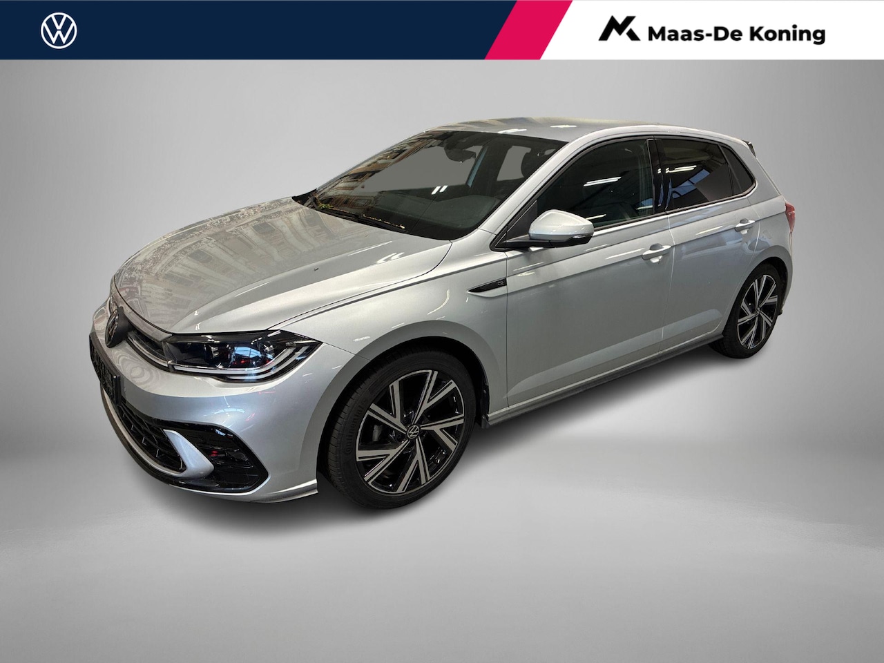 Volkswagen Polo - 1.0 TSI 95pk DSG R-Line · Camera · Matrix LED · ACC · Stoelverwarming · Apple/Android Car - AutoWereld.nl