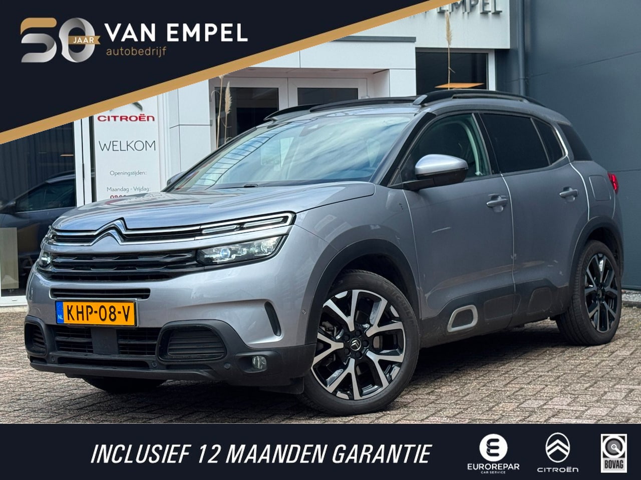 Citroën C5 Aircross - 1.6 Plug-in Hybrid 225 Shine | Schuif-Kantel Dak | Leder | Camera | Stoelverwarming | Navi - AutoWereld.nl
